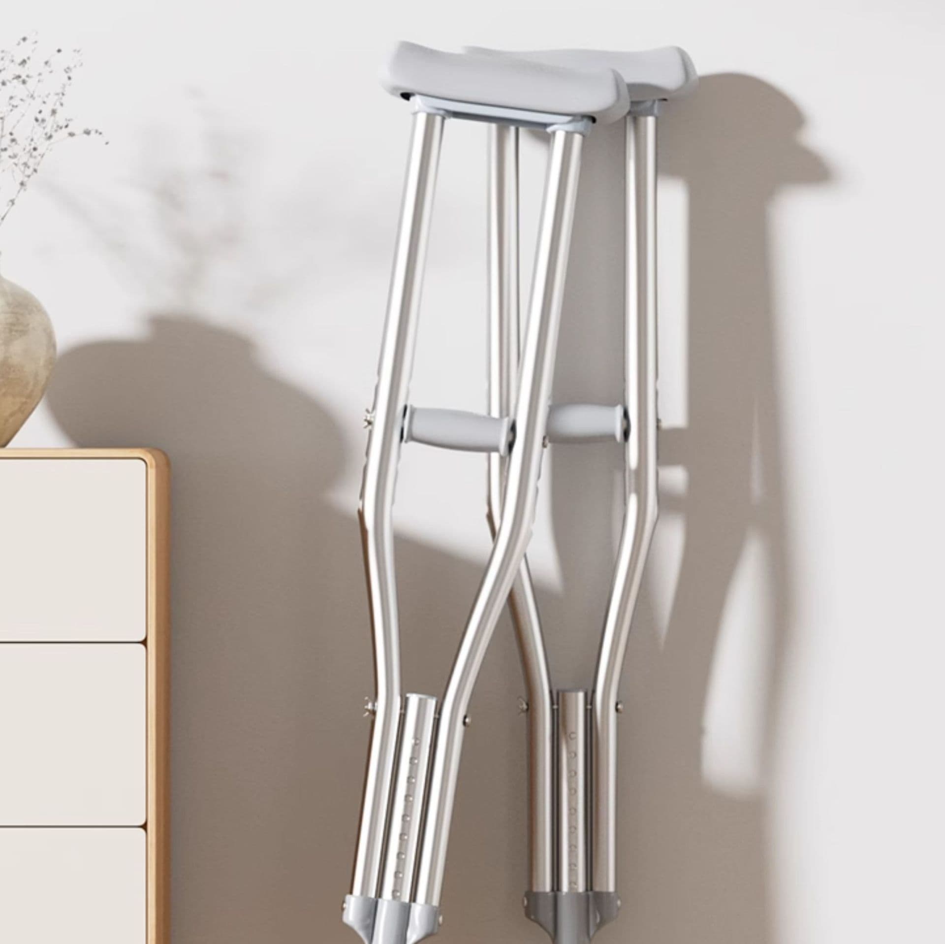 杖 携帯便利アルミ松葉杖