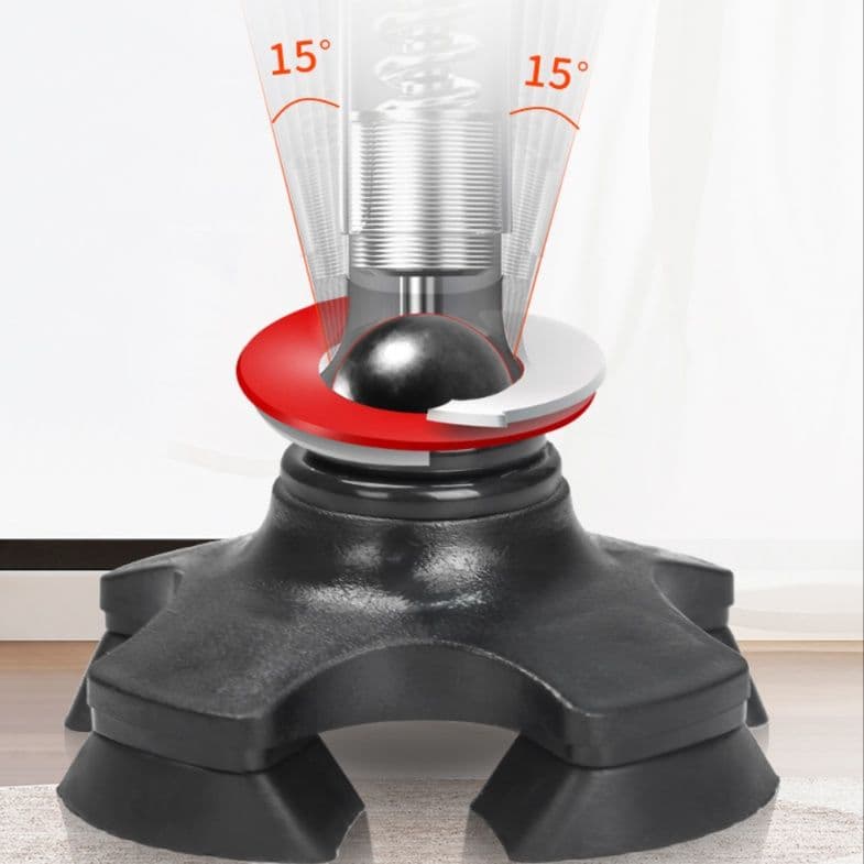 杖 全方位安定四脚ステッキ