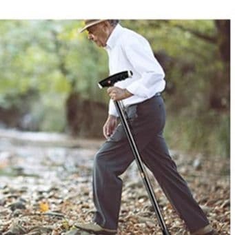 杖 十段調整式伸縮ウォーキング杖