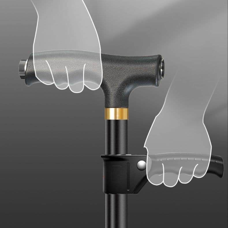 杖 四点支持安心歩行補助杖