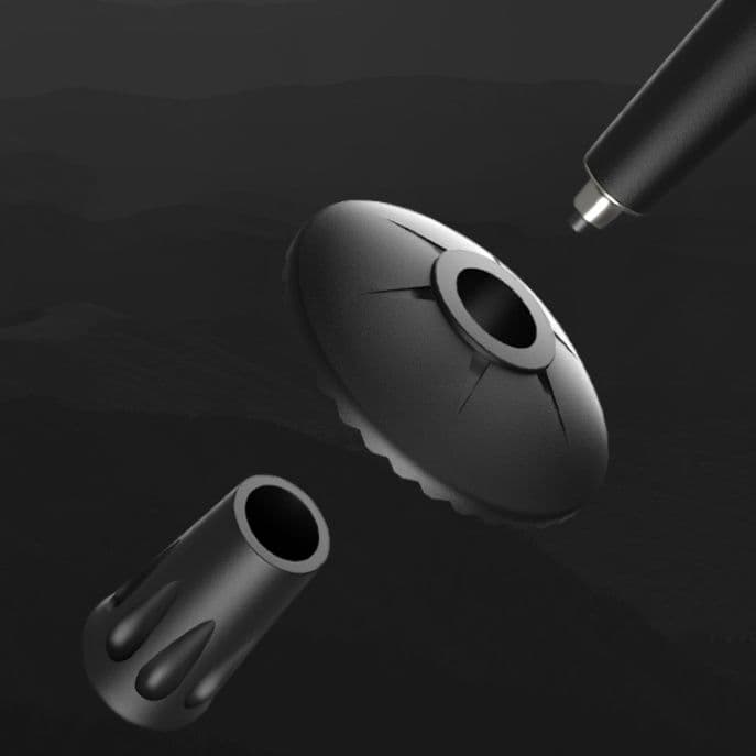 杖 四節伸縮衝撃吸収登山杖