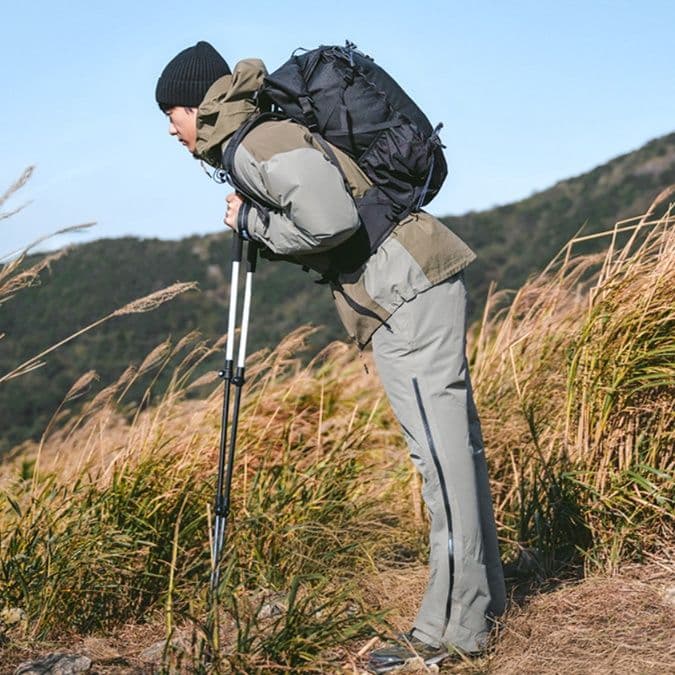 杖 超軽量カーボン登山杖