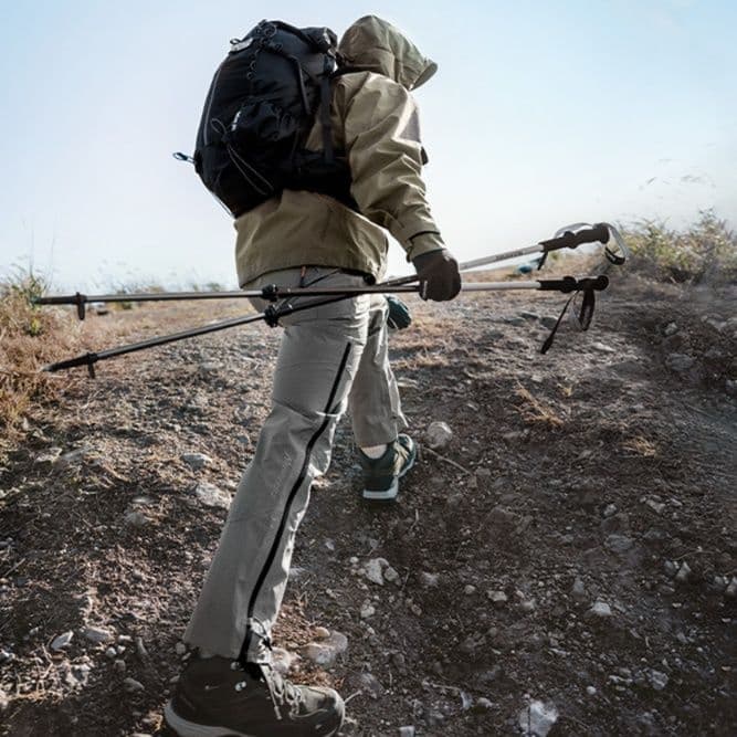 杖 超軽量カーボン登山杖