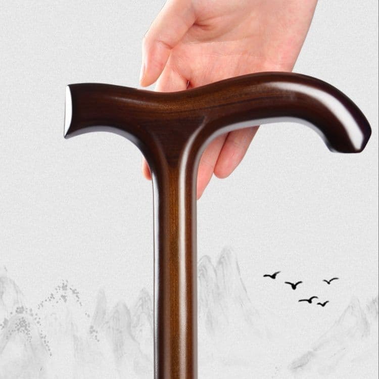 杖 匠心木製高級歩行支援杖