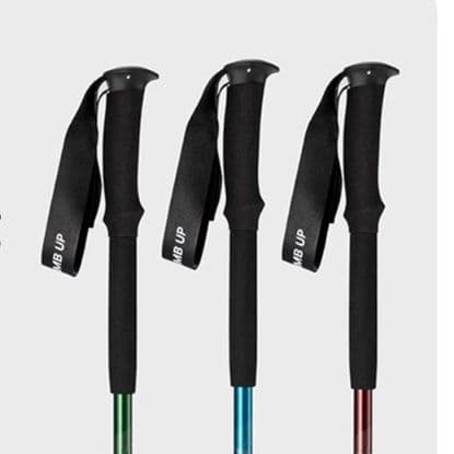 杖 超軽量伸縮登山サポーター