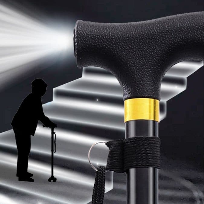 杖 多機能折りたたみ式ウォーキング杖