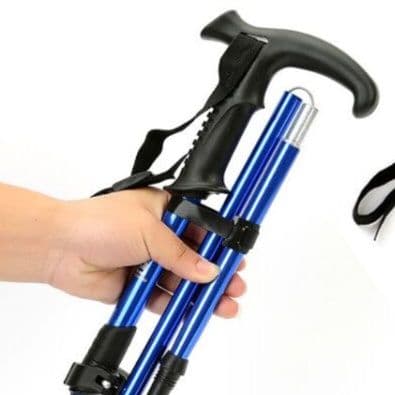 杖 折りたたみ式アルミ登山杖