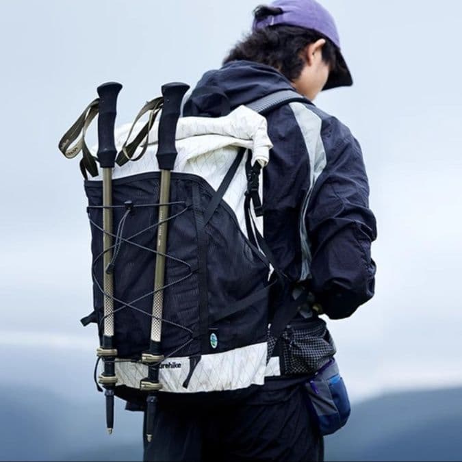 杖 三節式超軽量炭素繊維登山杖