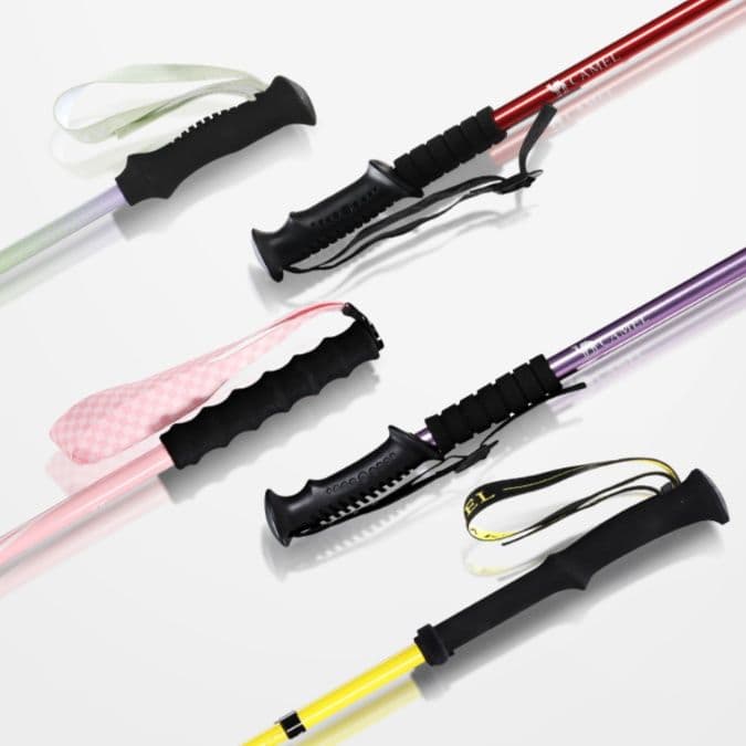 杖 軽量コンパクト女性用トレッキングポール