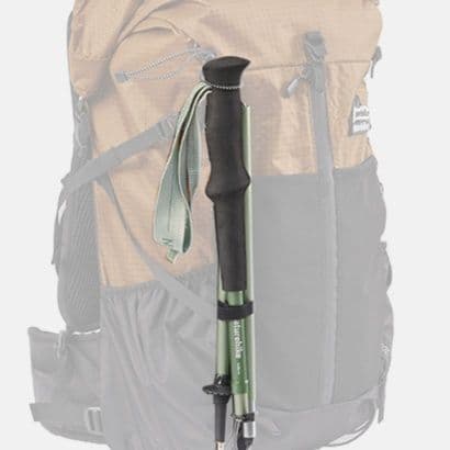 杖 四節折りたたみ軽量トレッキングステッキ