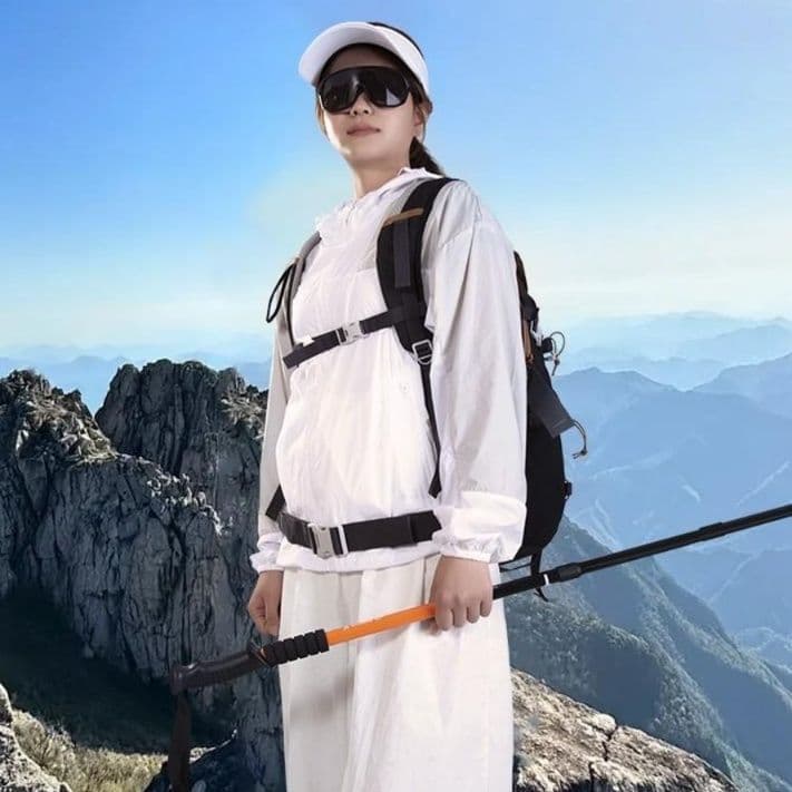 杖 超軽量アルミ製登山杖