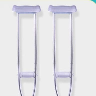 杖 高度調節式医療用脇下支持松葉杖