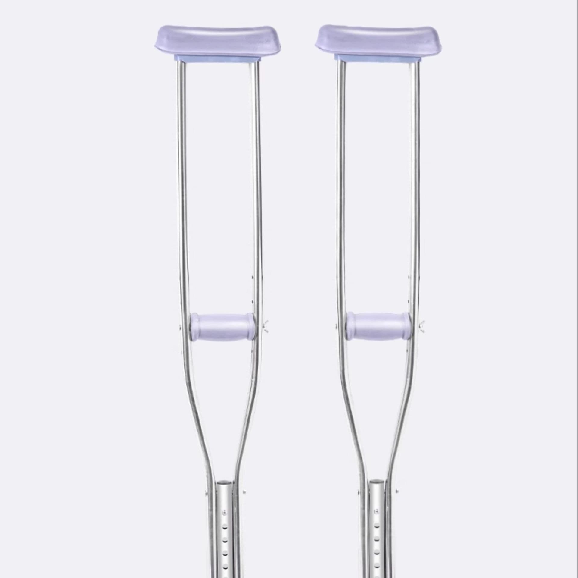 杖 高度調節式医療用脇下支持松葉杖