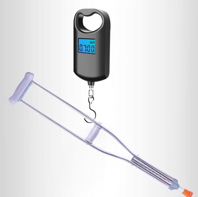 杖 高度調節式医療用脇下支持松葉杖