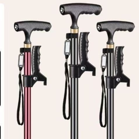 杖 多機能アルミ合金高耐久ウォーキング杖