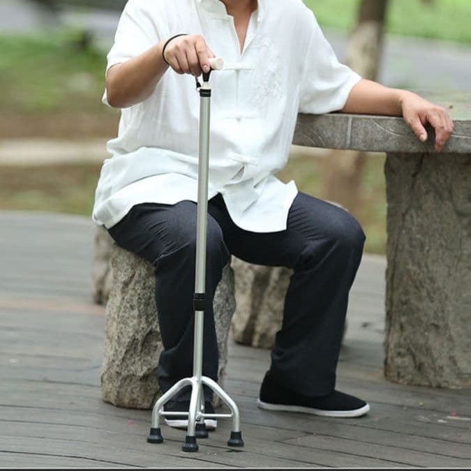 杖 四点支持安定歩行補助杖