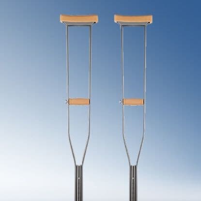 杖 軽量アルミ合金脇支え松葉杖