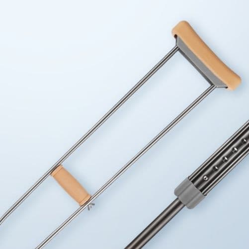 杖 軽量アルミ合金脇支え松葉杖