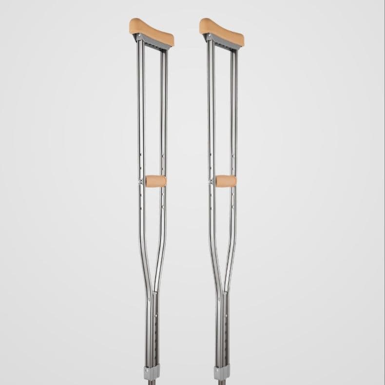 杖 軽量アルミ合金脇支え松葉杖