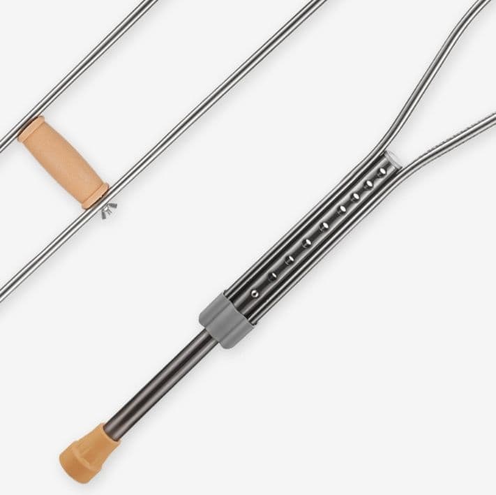 杖 軽量アルミ合金脇支え松葉杖