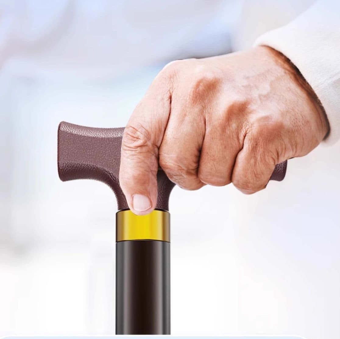 杖 四脚安定 アルミ合金多機能杖