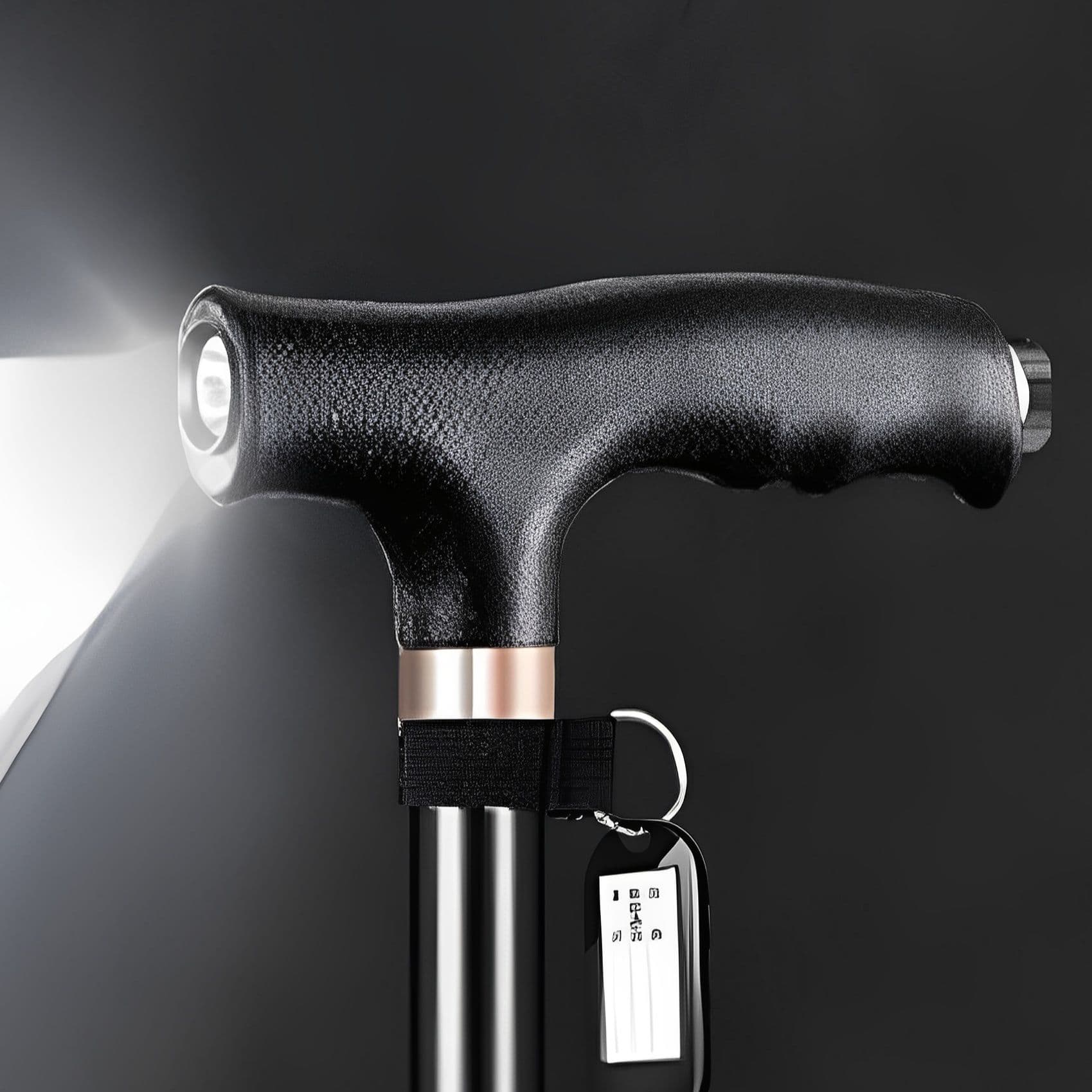 杖 発光機能付き多点支持松葉杖