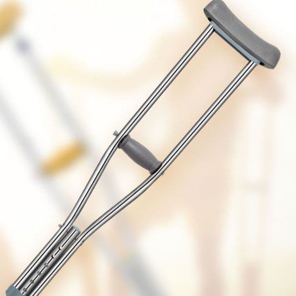 杖 高度調節機能付き軽量アルミニウム製松葉杖