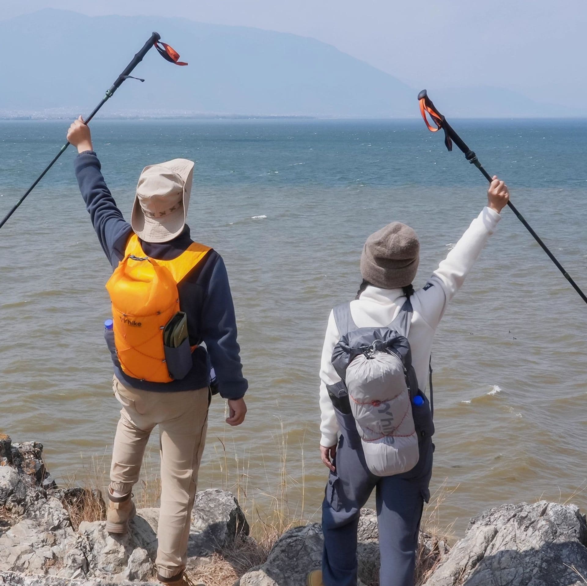 杖 軽量折り畳み式登山歩行サポート杖