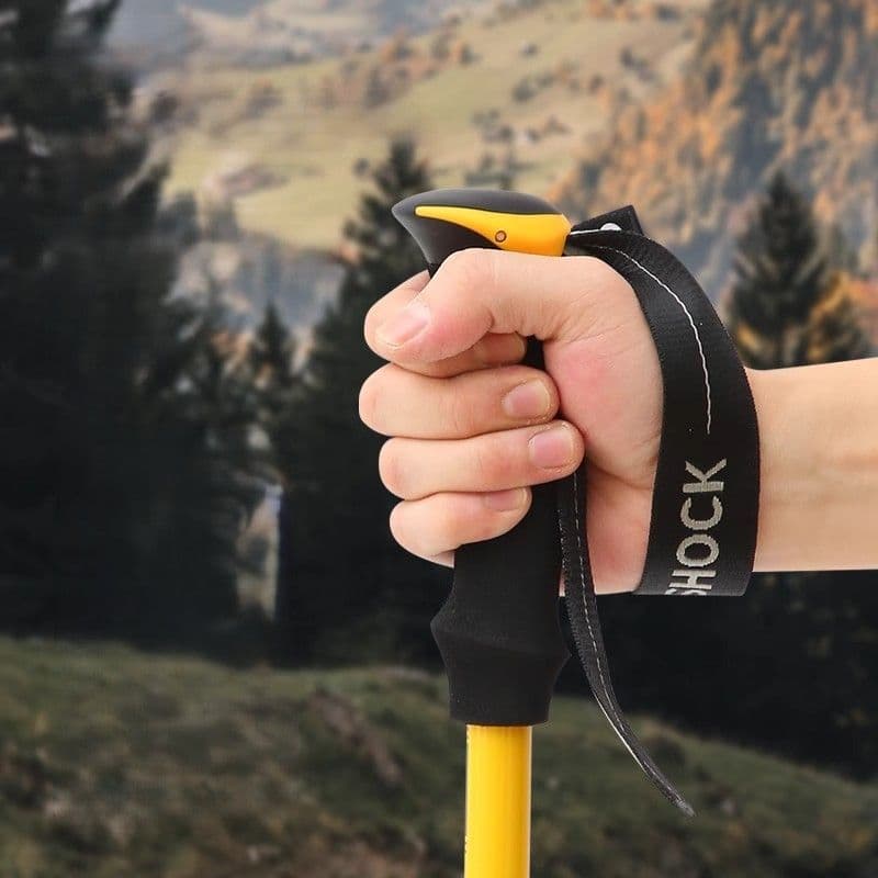 杖 軽量アルミニウム合金伸縮式登山杖