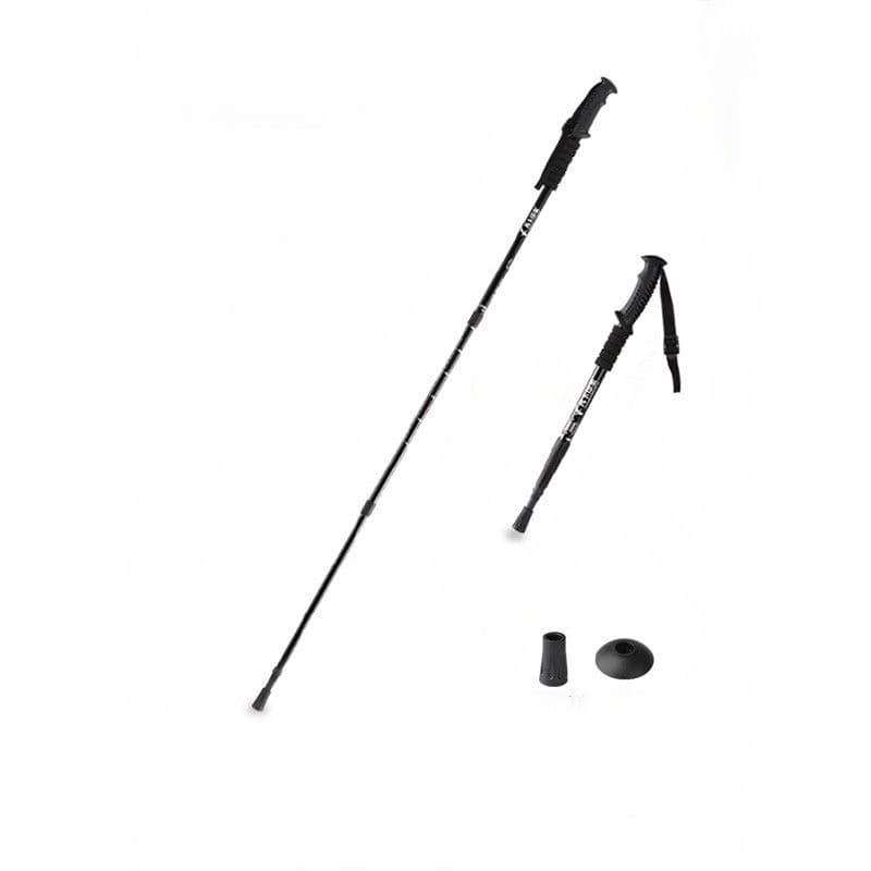 杖 軽量アルミニウム合金伸縮式登山杖