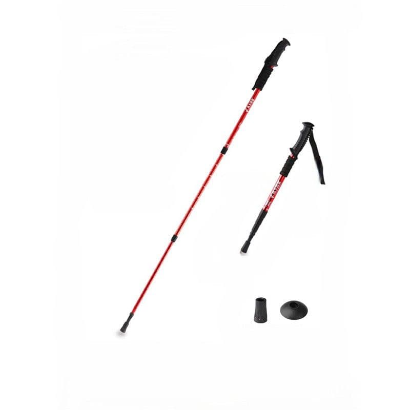 杖 軽量アルミニウム合金伸縮式登山杖