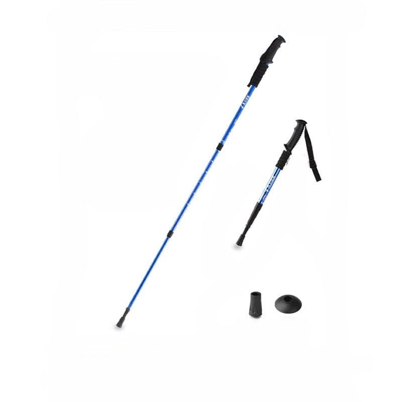 杖 軽量アルミニウム合金伸縮式登山杖