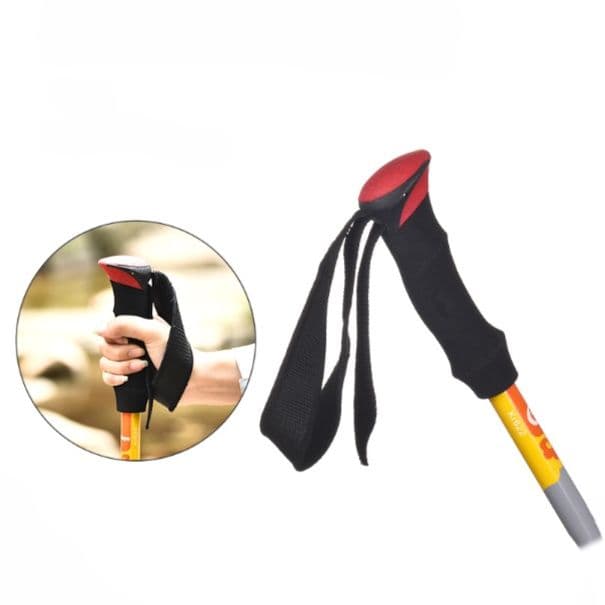 杖 軽量伸縮式登山用歩行支援杖