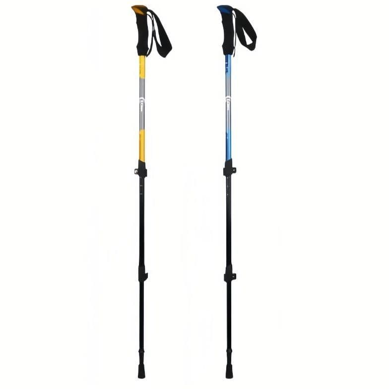 杖 軽量伸縮式登山用歩行支援杖