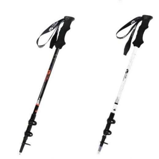 杖 超軽量折りたたみ式登山杖二本組