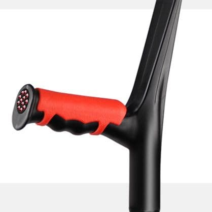 杖 軽量アルミ製肘支持付き松葉杖