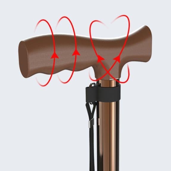 杖 歩行補助 四点支持 調節可能 軽量 松葉杖