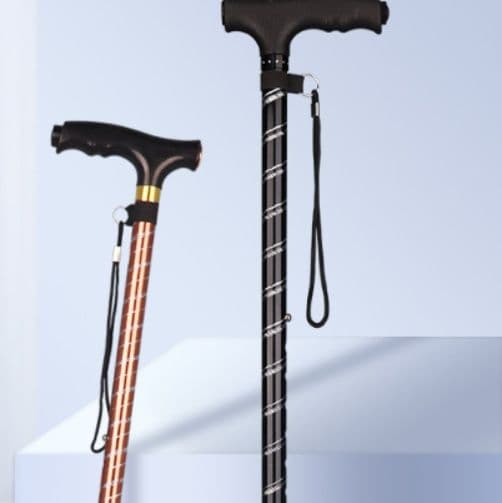 軽量アルミ合金製折りたたみ式松葉杖