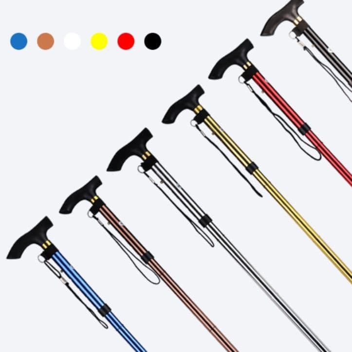 軽量アルミ合金製折りたたみ式松葉杖