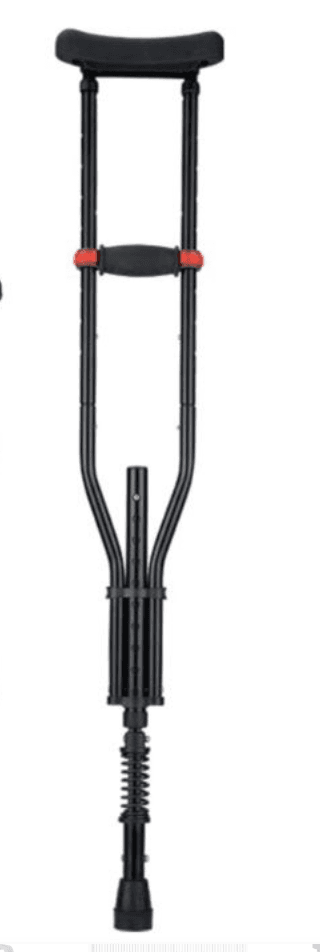 杖 松葉杖 九段階調節アルミ合金製松葉杖