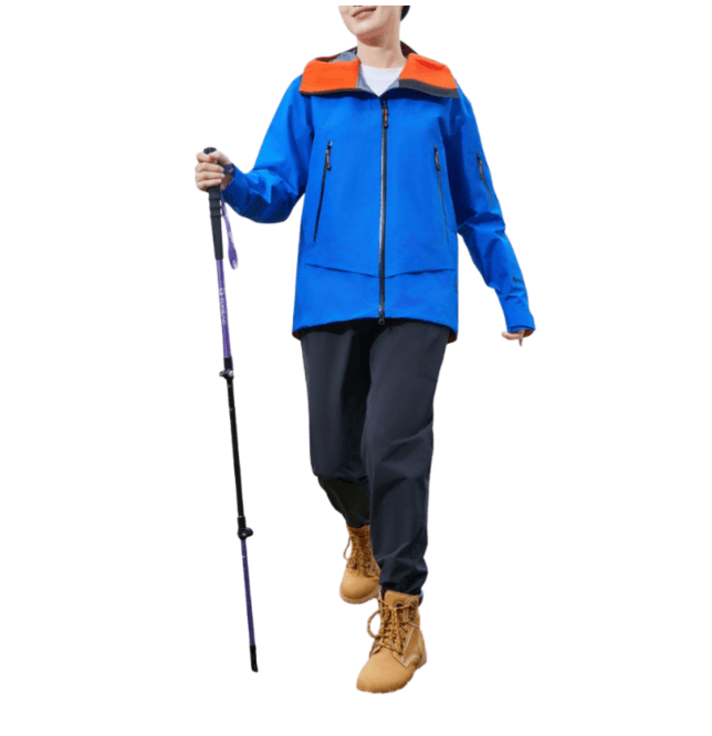 杖 登山の杖 山岳散策用防滑握り杖