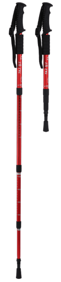 杖 登山の杖 軽量伸縮トレッキングポール