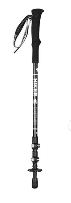 杖 登山の杖 泥除け機能付き多段式トレッキング杖