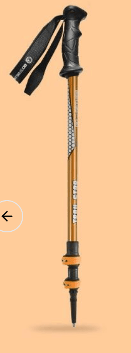 杖 登山の杖 軽量三段伸縮アルミ登山杖