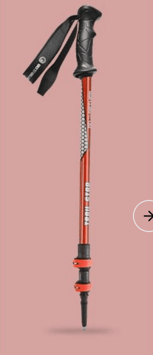 杖 登山の杖 軽量三段伸縮アルミ登山杖