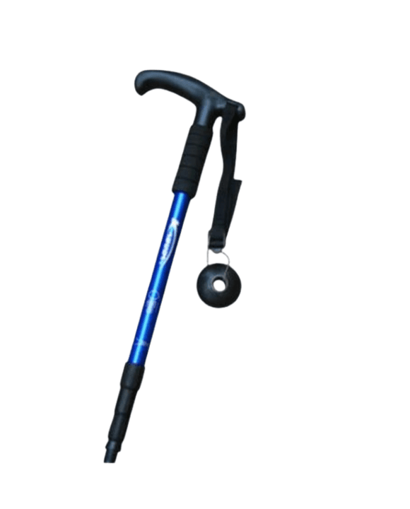 杖 登山の杖 軽量折りたたみ式トレッキングステッキ