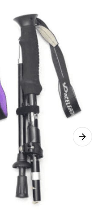 杖 登山の杖 軽量折りたたみ式登山杖