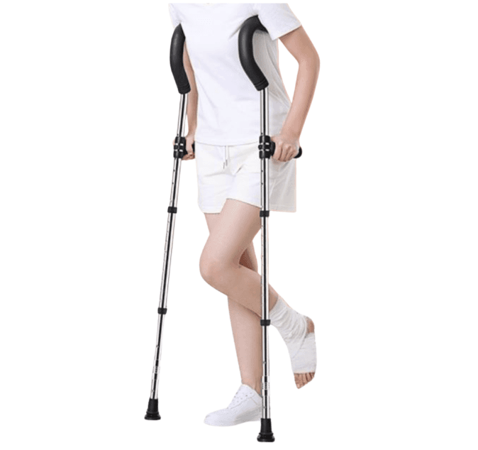 杖 松葉杖 衝撃吸収折りたたみ