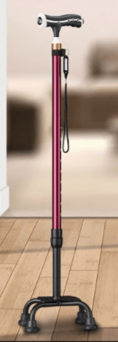 杖 ウォーキングの杖 快適グリップ 軽量アルミ多機能ウォーキング杖