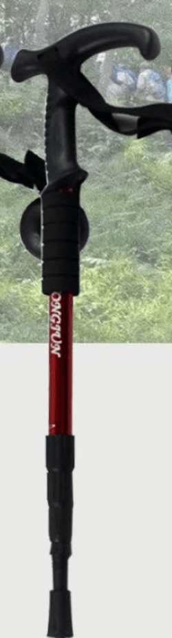 杖 登山の杖 多機能アウトドア軽量伸縮杖